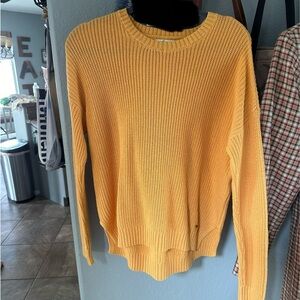 Hollister orange sweater